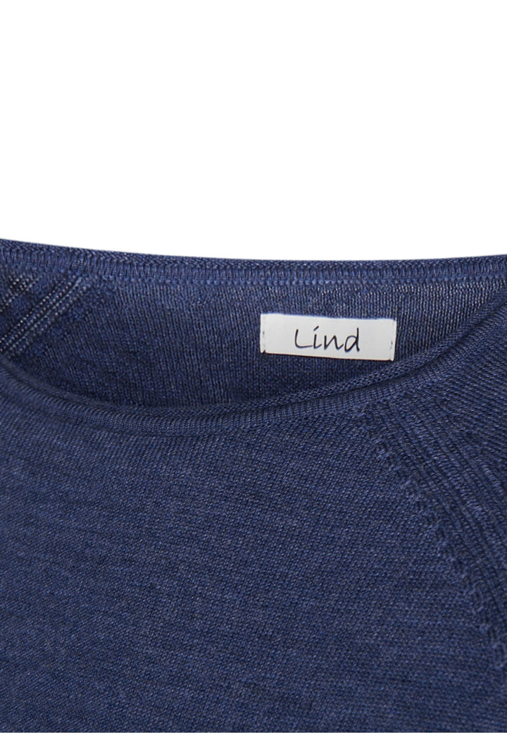 Lind LiKarin Knit Pullover 5650 blue melange