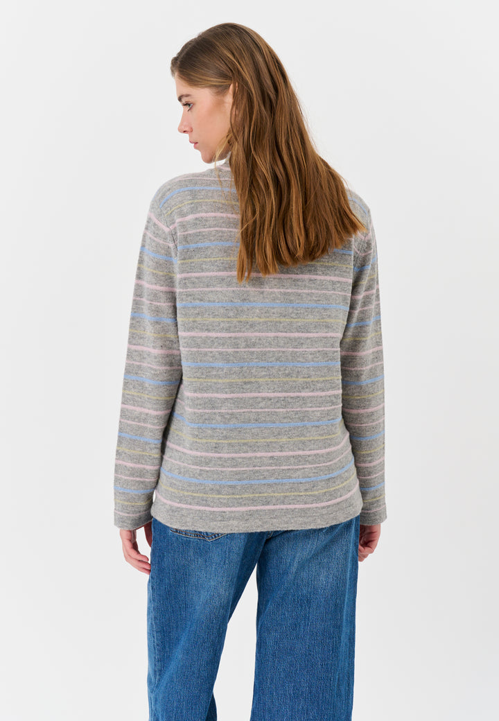 Lind LiKati Knit Pullover 9650 grey melange