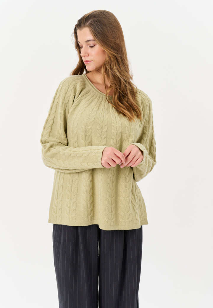 Lind LiKaya Knit Pullover 3250 Soft Green