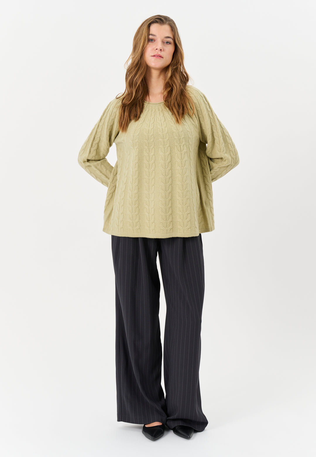 Lind LiKaya Knit Pullover 3250 Soft Green