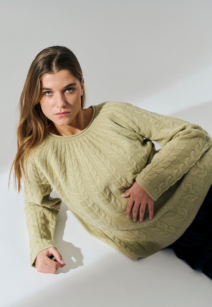 Lind LiKaya Knit Pullover 3250 Soft Green