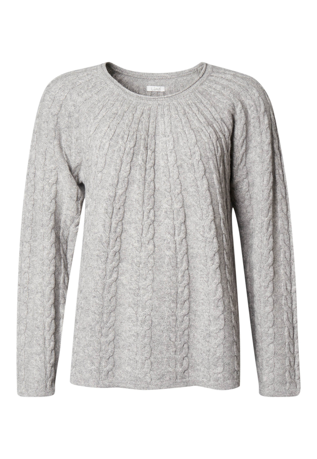 Lind LiKaya Knit Pullover 9650 grey melange