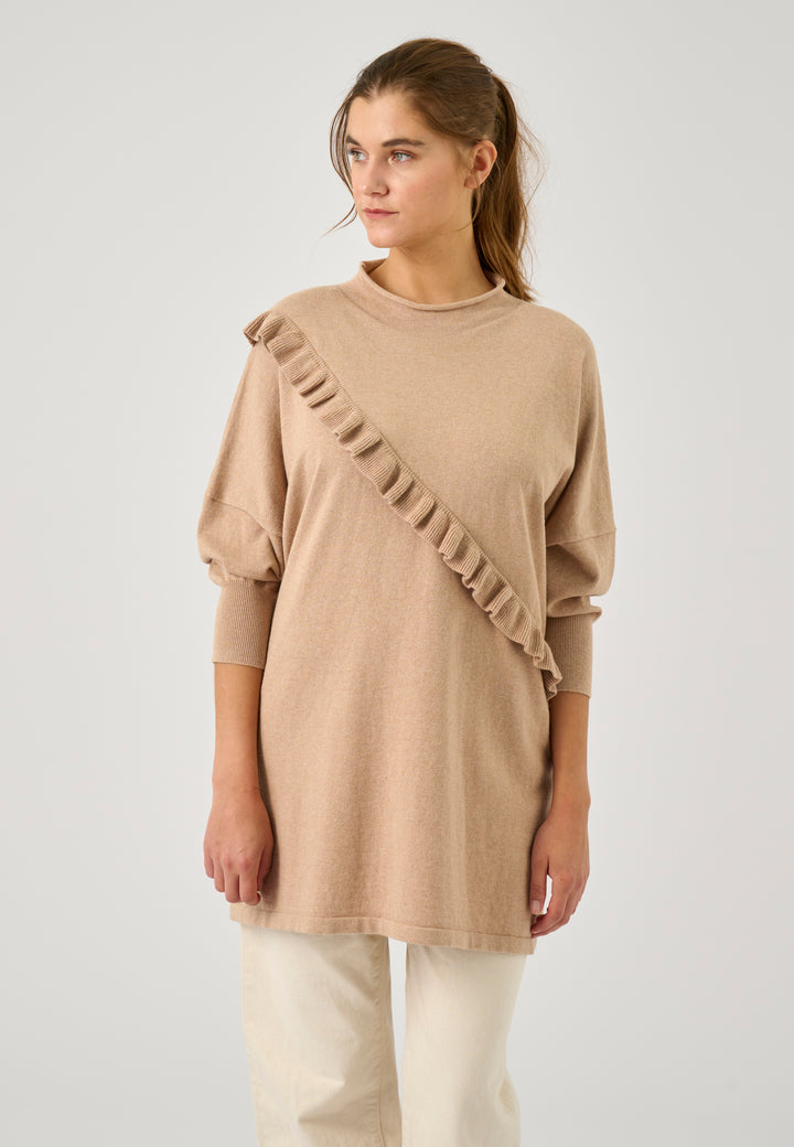 Lind LiLisbet Knit Pullover 1220 light camel melange