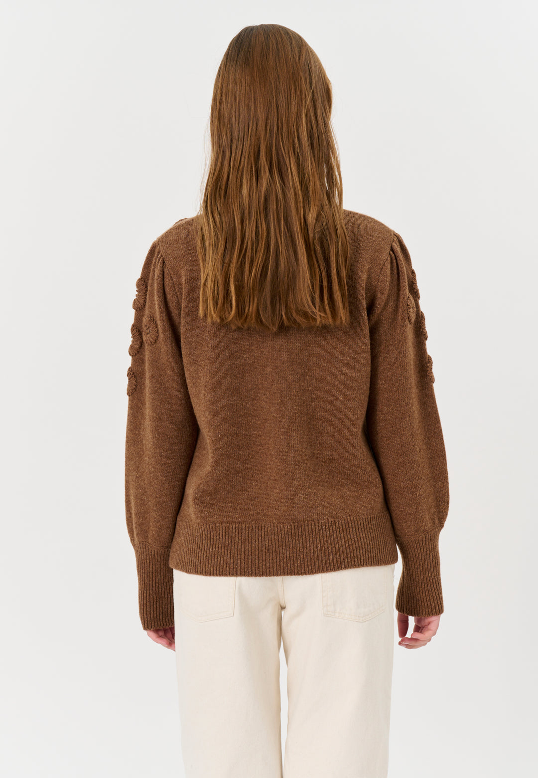 Lind LiMitte Knit Pullover 1655 brown melange