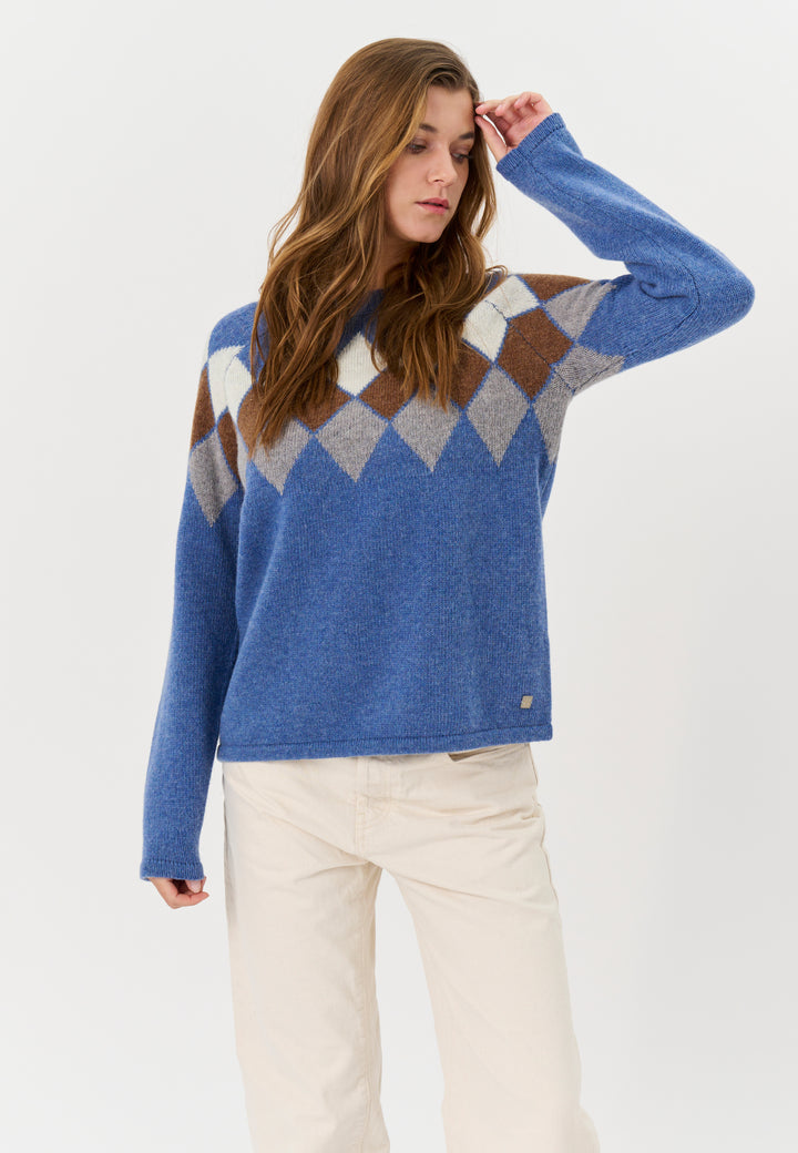 Lind LiMomo Knit Pullover 5260 sky blue melange