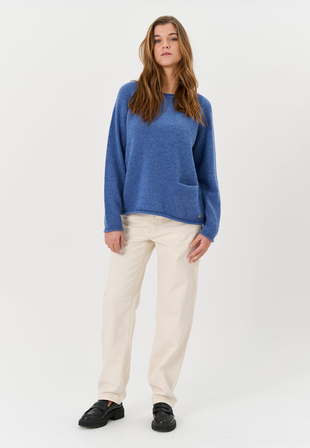 Lind LiMorgan Knit Pullover 5260 sky blue melange