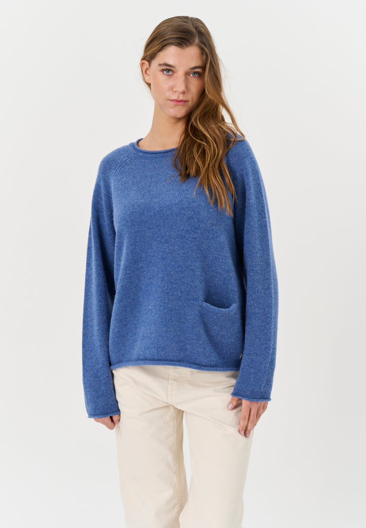 Lind LiMorgan Knit Pullover 5260 sky blue melange